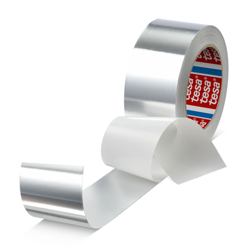 Tesa® 50525 Aluminiumband 50m:50mm, farblos