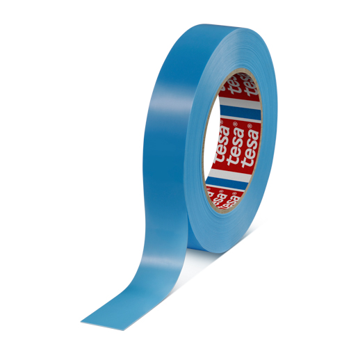 Tesa 64284 Strapping-Klebeband 66m:25mm, hellblau
