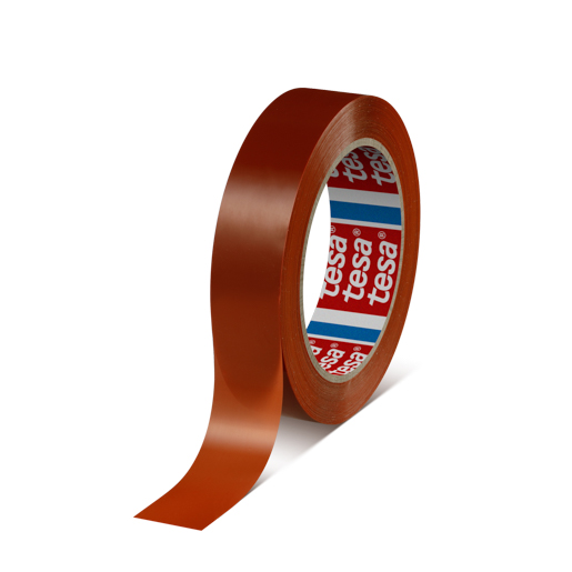 Tesa 64286 Strapping-Klebeband 66m:25mm, orange