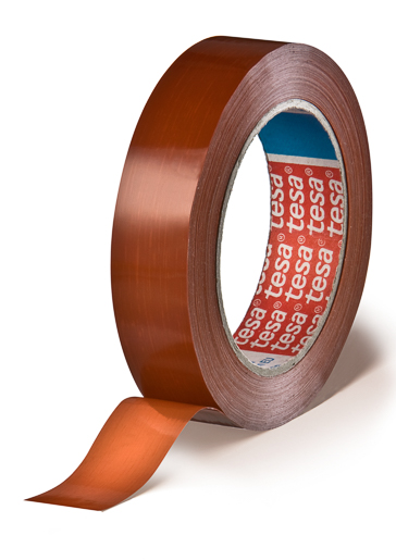 Tesa 4287 Tesapack Strapping 66m:12mm, orange