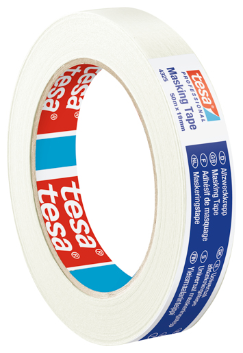 Tesa 4325 Tesakrepp Allzweckkrepp 50m:19mm, hellbeige