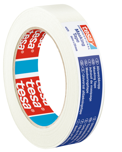 Tesa 4325 Tesakrepp Allzweckkrepp 50m:25mm, hellbeige