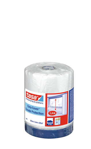 Tesa 4498 Easy Cover UV Gewebe Basic 20m:1400mm, dunkelblau