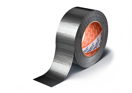 Tesa 4613 Duct Tape Standard Gewebeband 50m:48mm, silber / matt
