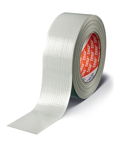 Tesa 4613 Duct Tape Standard Gewebeband 50m:48mm, silber / matt