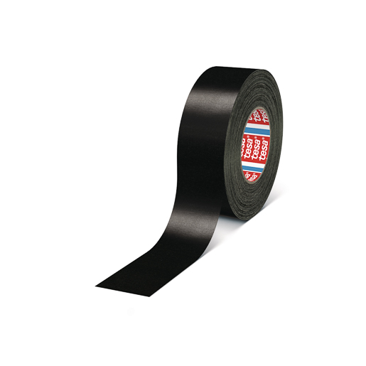 Tesa 4657 Tesaband Gewebeband 50m:50mm, schwarz