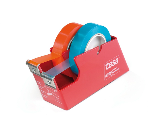 Tesa 6090 Tischabroller für bis zu 2 Rollen (25 mm)