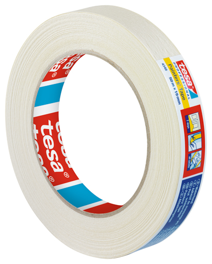 Tesa 4348 Tesakrepp Malerband 50m:19mm, hellbeige