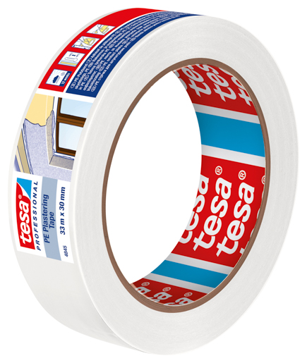 Tesa 4845 Putzband PE 33m:30mm, weiß