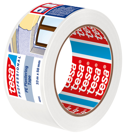 Tesa 4845 Putzband PE 33m:50mm, weiß