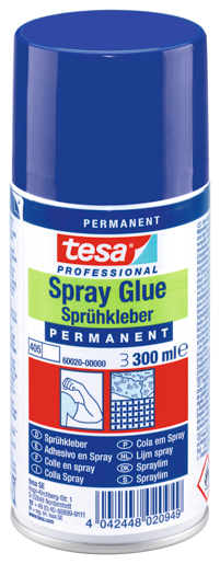 Tesa 60020 Sprühkleber 300ml Dose, permanent, silikonfrei