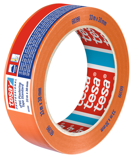 Tesa 60399 Putzband PVC Standard 33m:30mm, orange
