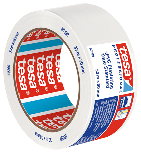 Tesa 60399 Putzband PVC Standard 33m:50mm, weiß