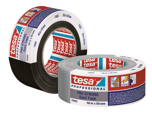 Tesa 74662 Duct Tape PRO-STRONG 50m:50mm silber