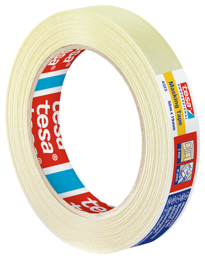 Tesa 4323 Tesakrepp Basic 50m:19mm, hellbeige