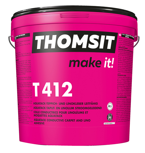 Thomsit T 412 Aquatack-Teppich- 14,0 kg und Linokleber -leitfähig-