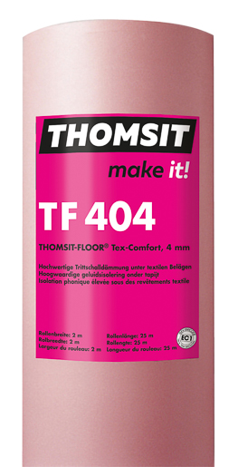 Thomsit TF 404 Tex Comfort 4,00 mm stark / 200 cm breit