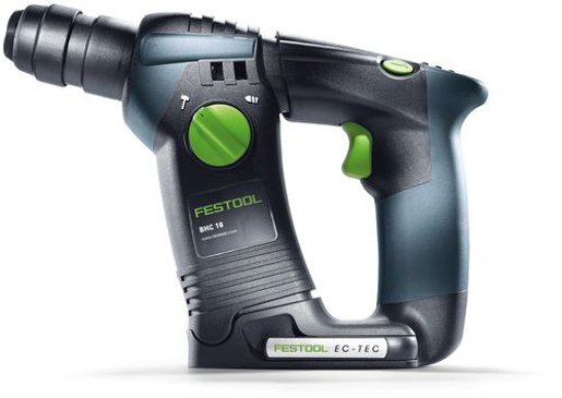 Festool 577057 Akku-Bohrhammer BHC 18 Basic-4,0