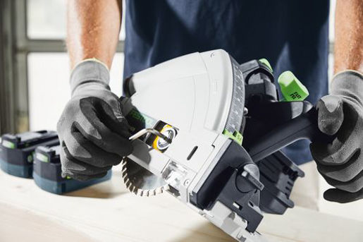 Festool 577025 Aktion Akku-Tauchsäge 1x TSC 55 KEB-Basic + 2x Akkupack BP 18