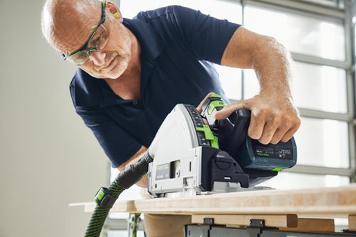 Festool 577025 Aktion Akku-Tauchsäge 1x TSC 55 KEB-Basic + 2x Akkupack BP 18