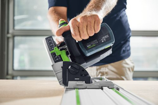 Festool 577025 Aktion Akku-Tauchsäge 1x TSC 55 KEB-Basic + 2x Akkupack BP 18