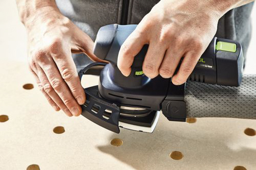 Festool 577029 Akku-Deltaschleifer DTSC 400-Basic-ERGO