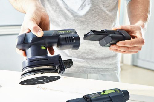 Festool 576370 Akku-Exzenterschleifer ETSC 125-Basic