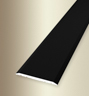 MPlus Übergangsprofil 443 SK SBS 100cm 32mm Alu pulverb. Schwarz F16 glatt Best