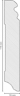 MPlus Südbrock SL 719.115 19x115mm 250cm 719.19115 MDF Folie weiß prof.lackierf.