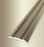 MPlus Übergangsprofil 230 SK SBS 270cm 25mm Alu Sand elox. F9 gerillt Best