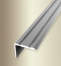 MPlus Winkelprofil 235 SK SBS 100cm 20 x 24,5mm Alu Silber elox. F4 gerillt
