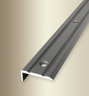 MPlus Winkelprofil 236 SBS 100cm 10 x 24,5mm Alu Edelstahl elox. F2 geri.