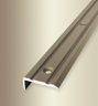 MPlus Winkelprofil 236 SBS 270cm 10 x 24,5mm Alu Sand elox. F9 gerillt