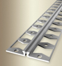 MPlus Dehnfugenprofil 301 S SBS 250cm 3,0mm Alu Silber elox. F4 / Silikon grau