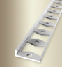 MPlus Doppel K Profil 302 G SBS 250cm 4,5mm Alu Natur F0 Fliesenabschlusspr.