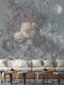 MPlus Chamäleon 2029 L9060-200 90x60cm Bouquet gris 1 Leinwand