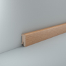 MPlus Südbrock HSL 16.40.1 250cm 16x40mm Holzkern furn.Eiche lack.gerade