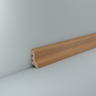 MPlus Südbrock HSL 22.40.6 250cm 20x40mm Holzk.Buche ged. lack. gewölbt