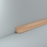 MPlus Südbrock HSL 26.26.1 250cm 26x26mm Holzkern Hohlkehle Eiche lack.