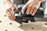 Festool 577029 Akku-Deltaschleifer DTSC 400-Basic-ERGO